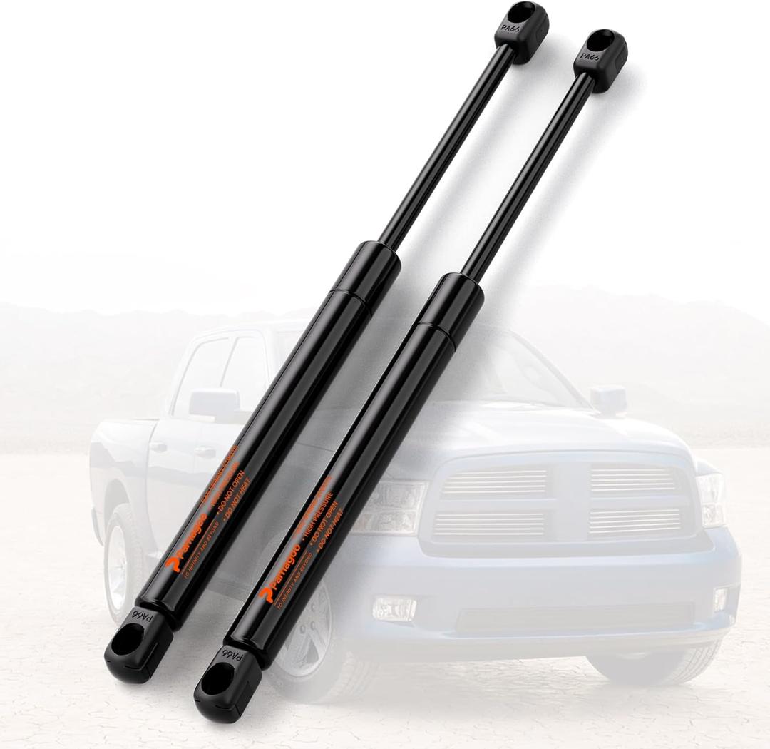# 5160343AA Front Hood Gas Strut for 2009-2020 Dodge Ram 1500 2500 3500 4500, SG314074 Hood Lift Support Shocks, Qty 2