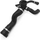 Saihisday 17127580957 Upper Radiator Hose with ventilation hose Replacement For BMW 535i 640i 740 2010-2018