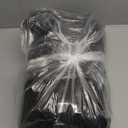 Sandbox Cover Waterproof 600D Oxford Cloth PVC Coating Rainproof Anti UV Heavy Duty Square Sandbox Cover, Black, 72.8" x 72.8" x 7.9"