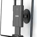 OHLPRO Tablet Wall Mount Holder for iPad, 360° Adjustable Swivel No-Drill 3M Adhesive Stand for Kitchen Compatible with 5-13 Inch Smartphones iPads Samsung Tab Fire HD Kindle & More Devices