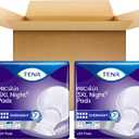 TENA Incontinence Pads, 3XL Plus Size, Overnight Absorbency, for Men & Women, ProSkin - 48 Count
