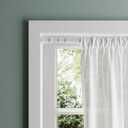 Zenna Home Adjustable Curtain Tension Rod, No Drill Expandable Tension Window Rod, Easy Installation, Rental Friendly, 51 - 120 Inches, White