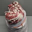 Tribeca Living Flannel Sheets King Size - 100% Cotton Flannel Sheet Set, 200 GSM Deep Pocket King Flannel Sheets, 4 Piece Ultra Soft Brushed Cotton Flannel Sheet in Deer Toile Deep Red Print