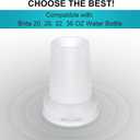 4 Pack Brita Water Bottle Mouthpiece Replacement - Silicone Bite Valve for Brita Filter & Stainless Steel Bottles