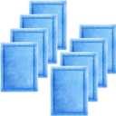 8 Pack Aquarium Filter Cartridges Compatible with Aqua-Tech 20-40 & 30-60 Gallon Power Filters - Fish Tank Filter Replacement for EZ-Change #3 Cartridges