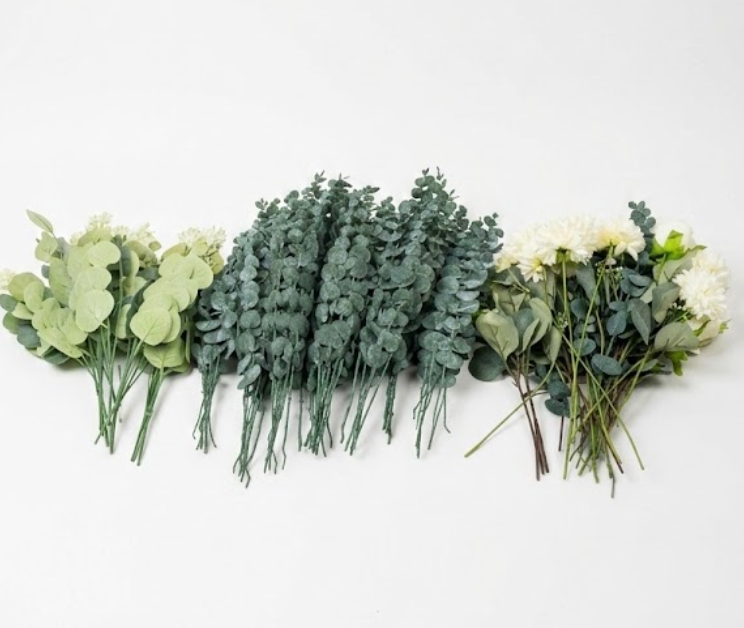 Artificial Flowers Real Looking Ivory Foam for DIY Wedding Bouquets White Bridal Shower Centerpieces Floral Arrangements Party Tables Home Decoration.