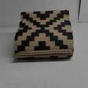SAND MINE Reversible Mats, Plastic Straw Rug, Modern Area Rug, Large Floor Mat and Rug for Outdoors, RV, Patio, Backyard, Deck, Picnic, Beach, Trailer, Camping, Black & Beige, 6' x 9'