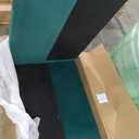 KEIKI Twin Size Upholstered Daybed with Trundle, Velvet Sofa Bed with USB Port & Side Pockets, Modern V-Grained Backrest Guest Bed, No Box Spring Needed, for Bedroom & Living Room, Emerald