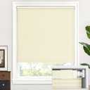 LazBlinds Cordless Cellular Shades, No Tools No Drill Light Filtering Honeycomb Shades Pleated Blinds for Windows, 31.5'' W x 48'' H, Cream