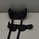 Travel Pillows for Airplanes, 360 Support Headrest Pillow with Eye Mask for Sleeping Long Flights, Travel Pillow for Car Road Trip, Car Headrest, Travel Accessories Stop Bobblehead, Black