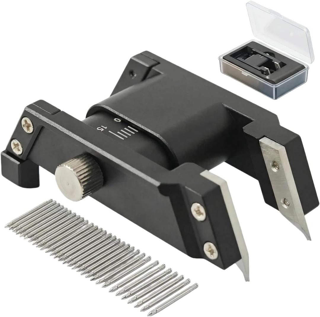 NUHUi Watch Spring Bar Tool Watchs Link Removal Kit Bracelet Strap Removal Tools Watchmaker Repair Kits Come with 108PCS (8-25mm) Spring Bars