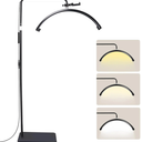 Vertical LED Moon Light HD-M6X – Adjustable Height, 360° Rotatable with Remote Control, Dimmable Light for Eyelash Extensions, Makeup, Reading & Beauty Tasks