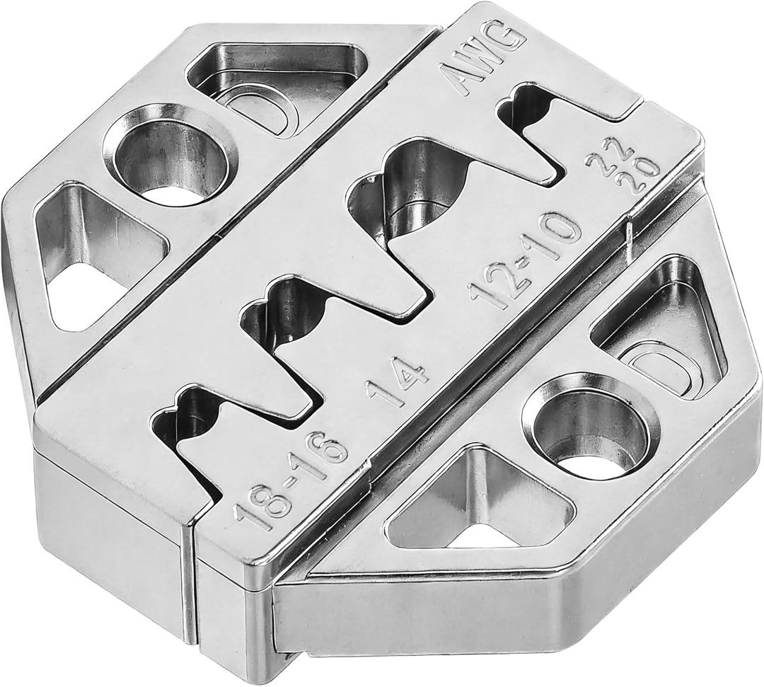haisstronica Crimping Die for Open Barrel Terminals,22-10 AWG