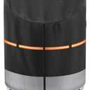 Mini Trampoline Cover for Kids 6672 Inch  Heavy Duty 600D UV Resistant Waterproof Protective Cover  Fits Round Backyard +Toddler, with Drawstring & Buckles (Black, Fits 6672 in Mini Trampoline)