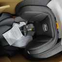 Chicco OneFit LX ClearTex All-in-One Car Seat with LeverLock Installation, Slim Design, Convertible Car Seat, Seat for Infants and Children 5-100 lbs, Smoke/Grey, Manufacture date -January 2026