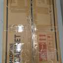 TokeShimi 14 x 18 Black Medicine Cabinet with Mirror, Aluminum Mirror Medicine Cabinet Wall Mounted or Recessed with Stepless Adjustable Amply Storage Metal for Modern Farmhouse