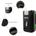 40V 6000mAh Lithium-ion Battery Replacement for Ryobi 40-Volt Collection Cordless Power Tools OP4040 OP4026 OP4030 OP4050 OP4060A Compatible with Ryobi 40V Battery