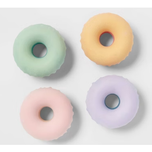 3 CT Donut Shaped Sidewalk Chalk 5 Pack