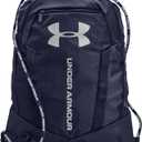 Under Armour Unisex-Adult Undeniable Sackpack , Midnight Navy (410)/Metallic Silver , One Size Fits Most