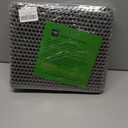 Roaringkitty Cat Litter Mat with Dual EVA Layer Design  Soft, Easy to Clean, Waterproof,Durable, and Non-Slip  Perfect for Cats (khaki, Large 26x19.6 inch)