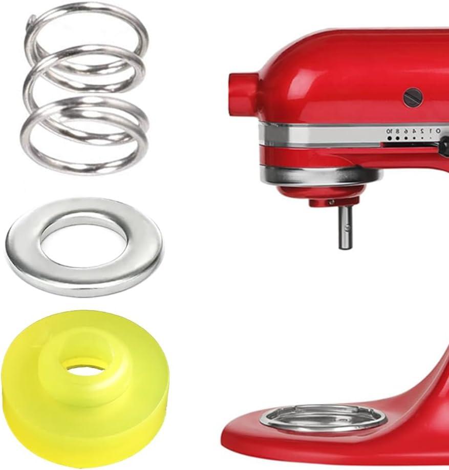 Spring and Washer. Shock Absorber for KitchenAid Tilt-Head Stand Mixer Upgrade Kit Quick Install