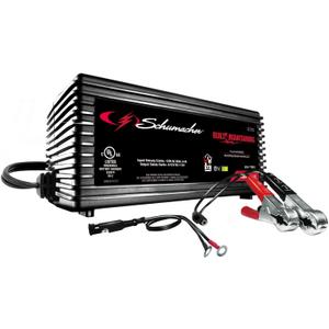 Schumacher Electric Battery Charger and Maintainer, SC1355, 3-in-1, Fully Automatic, 1.5 Amps, 6 Volt and 12 Volt, for Motorcycle, Power Sport, Car, and Marine Batteries