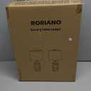 Farmhouse Rustic Table Lamps for Bedroom Set of 1 Vintage Lantern Lamp with Dual USB Charging Ports,25" Retro Antique Bedside Nightstand Desk Lamp for Living Room End Table Entryway, 4 Bulb Included