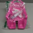 Doll Bicycle Seat with Stickers Decals Bike Attachment Accessory, Multiple Colors (pink)
