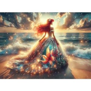 WUDWL Diamond Painting Kits for Adults - Princess DIY 5D Diamond Art Kits Full Drill Diamond Dots Paintings with Diamonds Gem Art and Crafts Home Decor 12x16inch ﻿