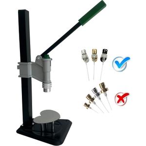 Manual Bench Perfume Bottle Capper Tool Machine, Detachable Sprayer Collar Press Capping Machine, Sealer Tool (13mm-15mm)