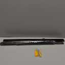 Folding Shelf Brackets 24 inch 4 Pcs - DIY Wall Mounted Shelf Bracket for Garage Workstation, Stuff Supports, Plant Stand - Heavy Duty Metal Collapsible Floating Shelf Bracket Black