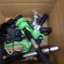 SOYUS Weed Wacker Cordless, 12 Inch String Trimmer Battery Powered with Battery and Charger, Lightweight Edger Trimmer with 8 Pcs Replace Spool Trimmer Lines