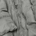 CozyLux Dark Olive Green Queen Comforter Set, 3 Pieces Solid Breathable Quilted Style Bedding Set, Luxury Fluffy Soft Bed Set with Down Alternative Comforter All Season (1 Comforter & 2 Pillowcases)