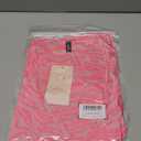 Zenlonr Womens Summer Tops Dressy Casual 2026 V Neck Satin Silk Printed Shirts Boho Long Sleeve Work Blouses(Print Pink,Large)