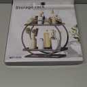 Bathroom Counter Organizer, Black Perfume Organizer for Dresser, 2 Tier Bathroom Organizer Countertop, Vanity Makeup Organizers, Skincare Display Tray for Bathroom Sink Storage