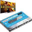 Kinhank 500G Portable External Game Hard Drive Disk, Built-in 111000+ Games, Batocera 33 Game System, for Laptop/PC/Windows/, (No Gamepad)