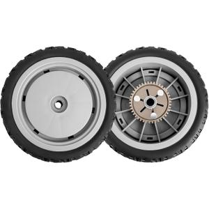 107-3709 Lawn Mower Rear Wheel Gear Assembly, 8x2 inch Wheel Compatible with Toro Super Recyclers, 2 Pack