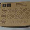 Cat/Pet Water Fountain Filters, 12 Pieces Set Pack of 8 Replacement Filter Fit for 81oz/2.4L, 3 Filtration System with 4 Pre-Filter Sponges