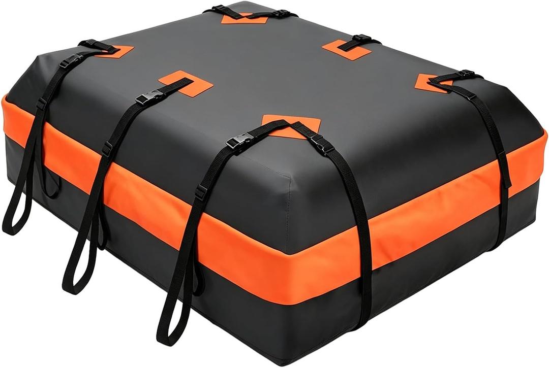 DUMOS Car Rooftop Cargo Carrier 20 Cubic Feet, Car Roof Waterproof PVC Bag