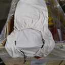 Tatuo 3 Pcs Computer Office Chair Cover Universal Rotating Chair Slipcovers Protector Removable Washable Office Armrest Covers with Zipper for High Back Seat Backrest(L,Waffle,Faint Yellow)