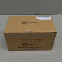 Brightown Outdoor String Lights, 25FT 12+1 G40 Bulbs Shatterproof Patio Lights, IP65 Waterproof Dimmable Hanging Connectable Globe LED Outdoor Lights for Backyard, Bistro, Porch, Deck, Balcony (Black)