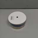 Navy Blue Velvet Wired Christmas Ribbon 2.5 Inch Blue and Gold Holiday Ribbon  10-Yards Roll for Tree Decorations, Gift Wrapping, Wreaths, and DIY Crafts