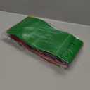 120 Pcs Plastic Gift Bag Bulk 5.5 x 8.7 Inch Resealable Party Goodie Bag with Clear Window Color Favor Pouch with Handle for Home Birthday Wedding Party Candy Gift Wrap Supply(Clear)