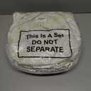 RoundFunny 3.3 ft Halloween Cotton Cloud for Ceiling Artificial Cloud Prop Decoration Hanging Decor with LED String Light for Holiday Party Room Stage Magic Horror School Classroom Supplies