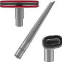 Crevice Tool and Dust Brush Upholstery Tool Compatible with Shark Navigator Lift-Away Vacuum Cleaner Models NV350, NV351, NV352, NV355, NV356E, NV357, NV360, NV370, UV440, Compare to Part No.112FFJ