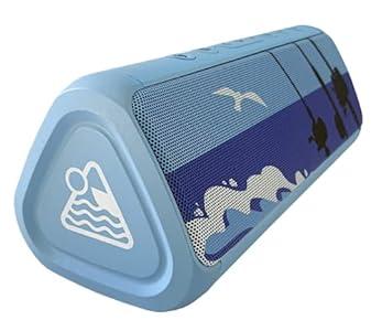 OontZ Pro Portable Bluetooth Speaker 5.0 - 21W High-Power Audio, Deep Bass Boost, Dual Stereo Pairing, IPX7 Waterproof, 100ft Range, Power Bank Feature for Outdoor, Party (Boat Edition, Blue)