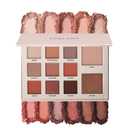 PROFESSIONAL MAKEUP Long Lasting Waterproof Eyeshadow Palette 11 Ultra-pigmented Shimmer & Matte Shades and Naked & Brown Warm Neutral makeup palette with Mirror - Blendable Multi-Purpose (IRIS)