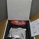 Nightstands with Charging Station, LED Bedside Tables with Charging Station and Fabric Drawer, Night Stand with Storage, 3 Tier Side Table with Open Shelf, Nightstand Bedside Table, Rustic Brown