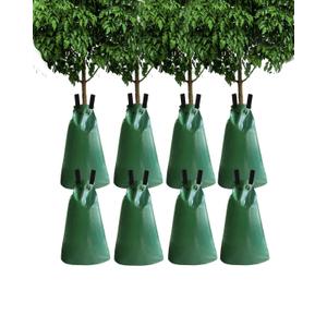 8 Pack Tree Watering Bag - 20 Gallon Slow Release Tree Watering Bag, Tree Automatic Irrigation Bag with Zipper