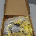 LITBLOOM Lighted Fall Garland with Timer 6FT 24 Warm White LED, Maple Leaf Vine with Lights Battery Operated for Mantle Fireplace Autumn Thanksgiving Harvest Decoration Indoor Outdoor